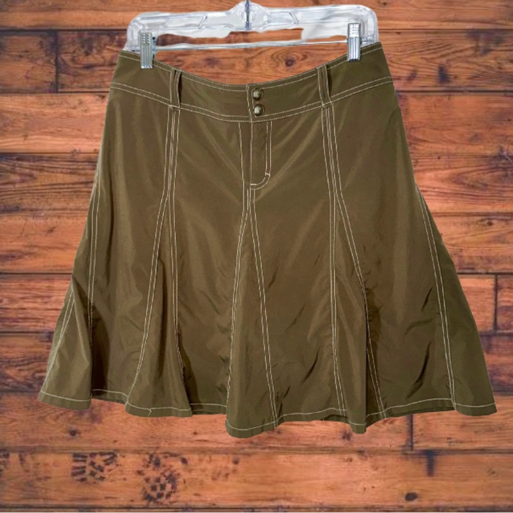 Athleta Olive Green Skirt